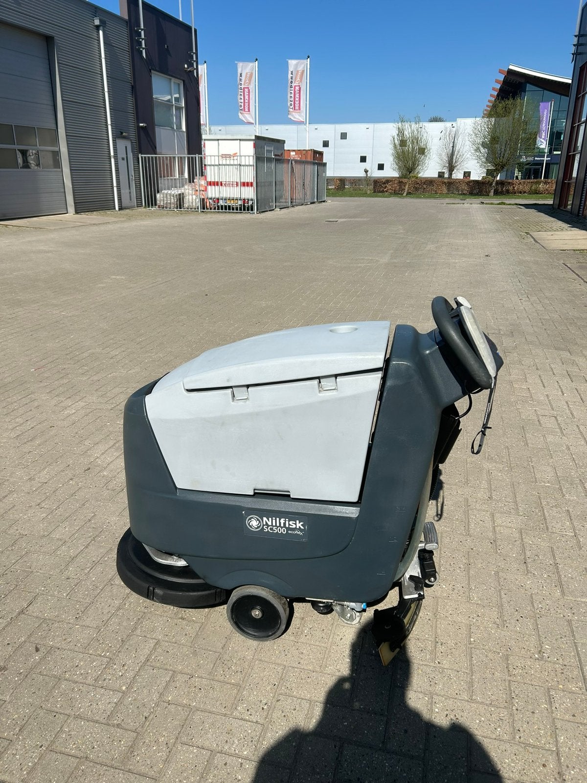 Schrobmachine Nilfisk SC 500, Ophalen of Verzenden, Zo goed als nieuw