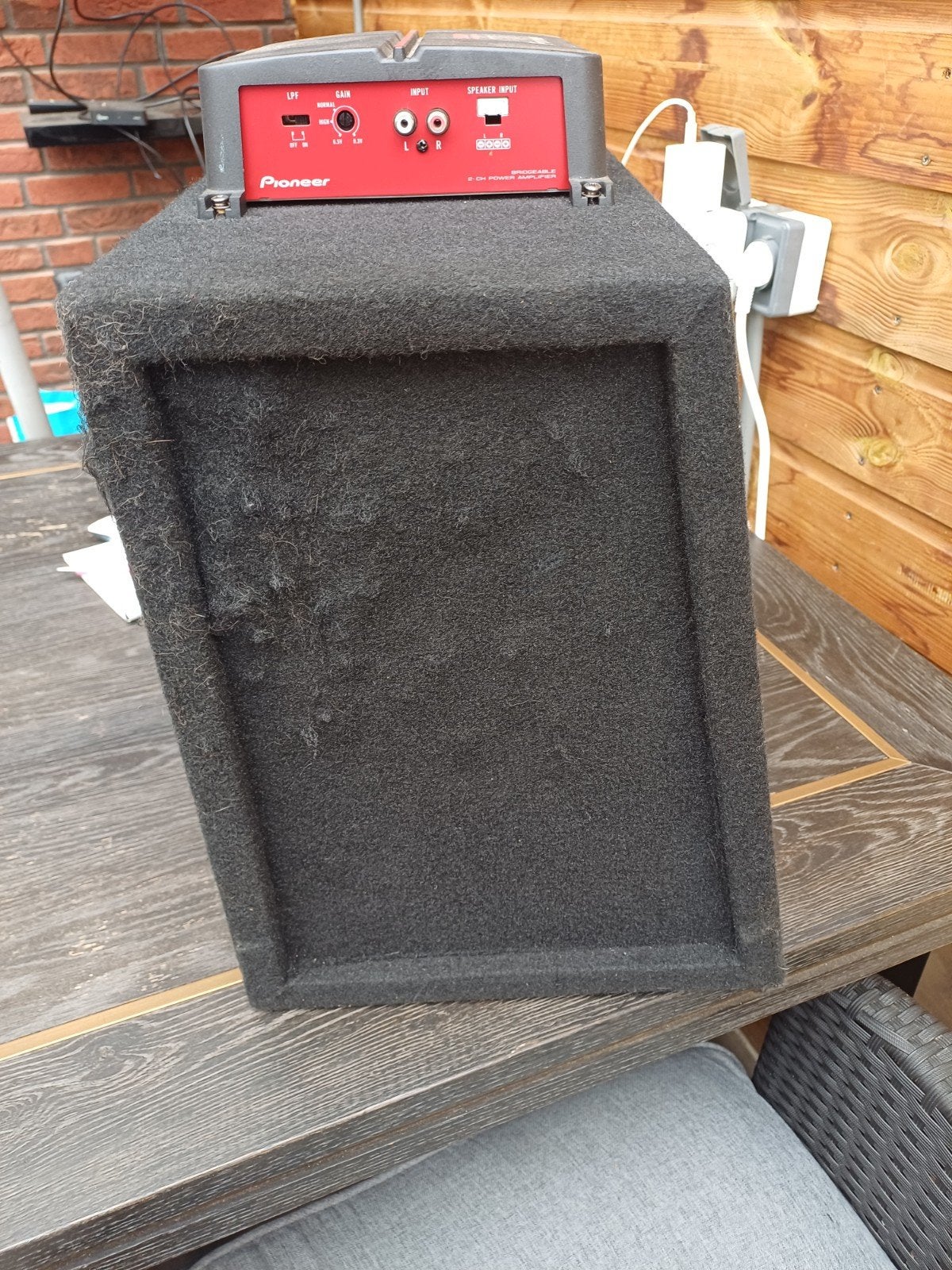 Pioneer Subwoofer met ingebouwde versterker, Ophalen, Gebruikt, Universele onderdelen