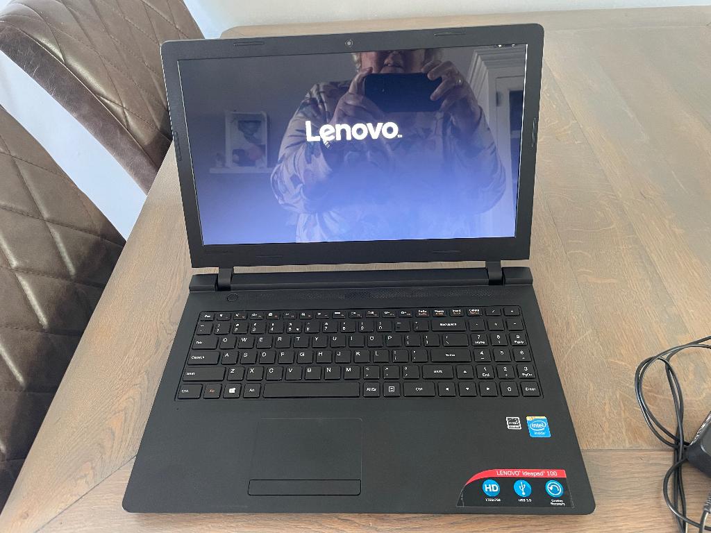 LENOVO LAPTOP Idea pad 100 Windows 11 - WD014, Computers en Software, Windows Laptops, Gebruikt, 15 inch, HDD, Onbekend, 4 GB