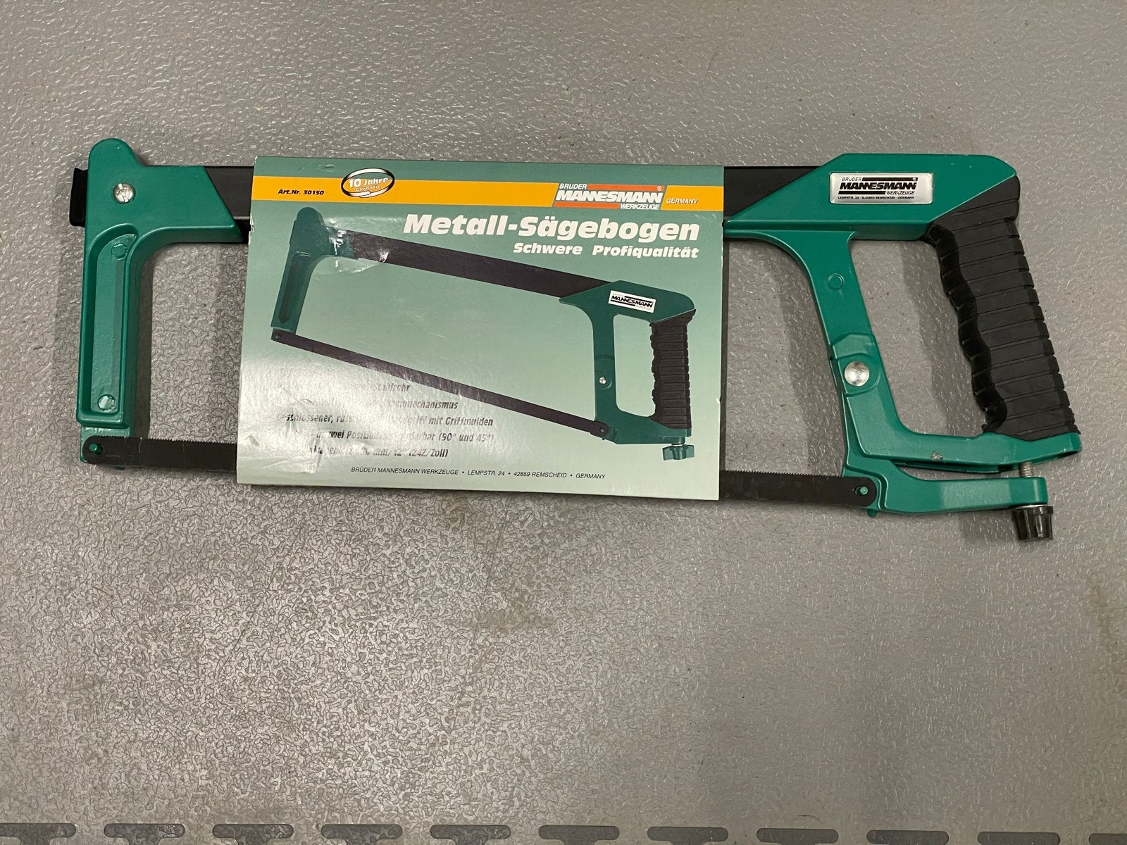 Nieuw Brüder Mannesmann ijzerzaag 300 mm, Doe-het-zelf en Verbouw, Ophalen of Verzenden, Nieuw