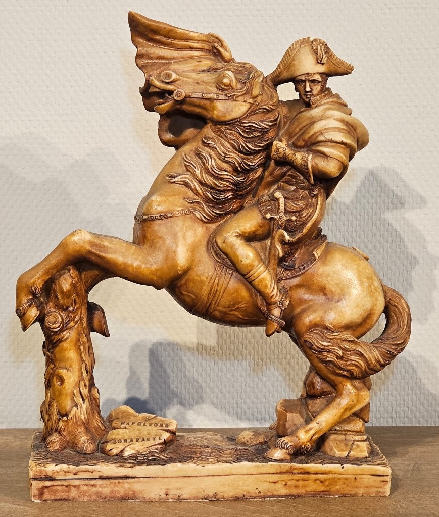 Napoleon op paard beeld, Ophalen of Verzenden, Gebruikt, Overige typen