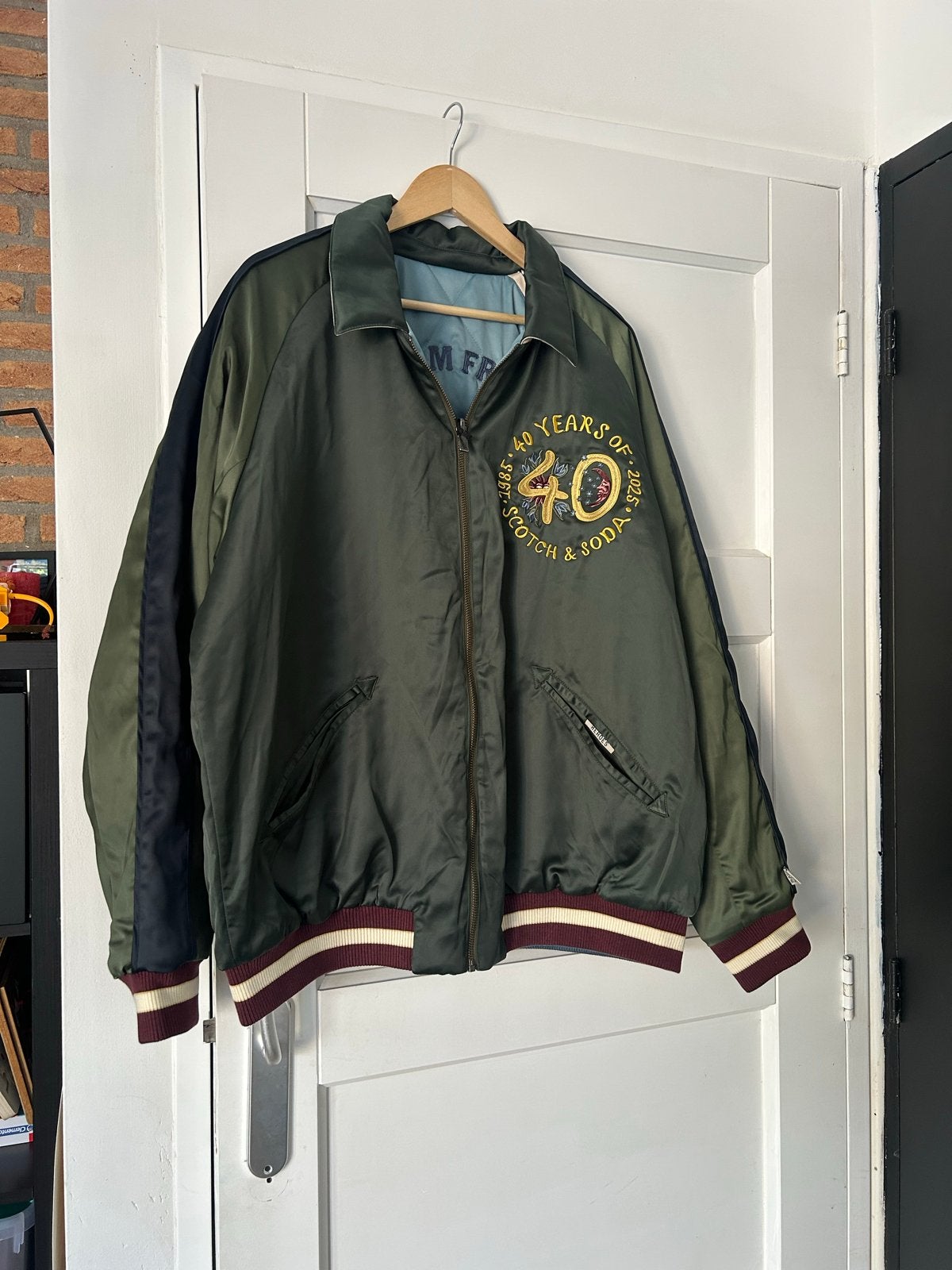 Scotch & Soda 40 jaar jubileum bomberjack XXL, Ophalen of Verzenden, Nieuw, Overige maten, Groen