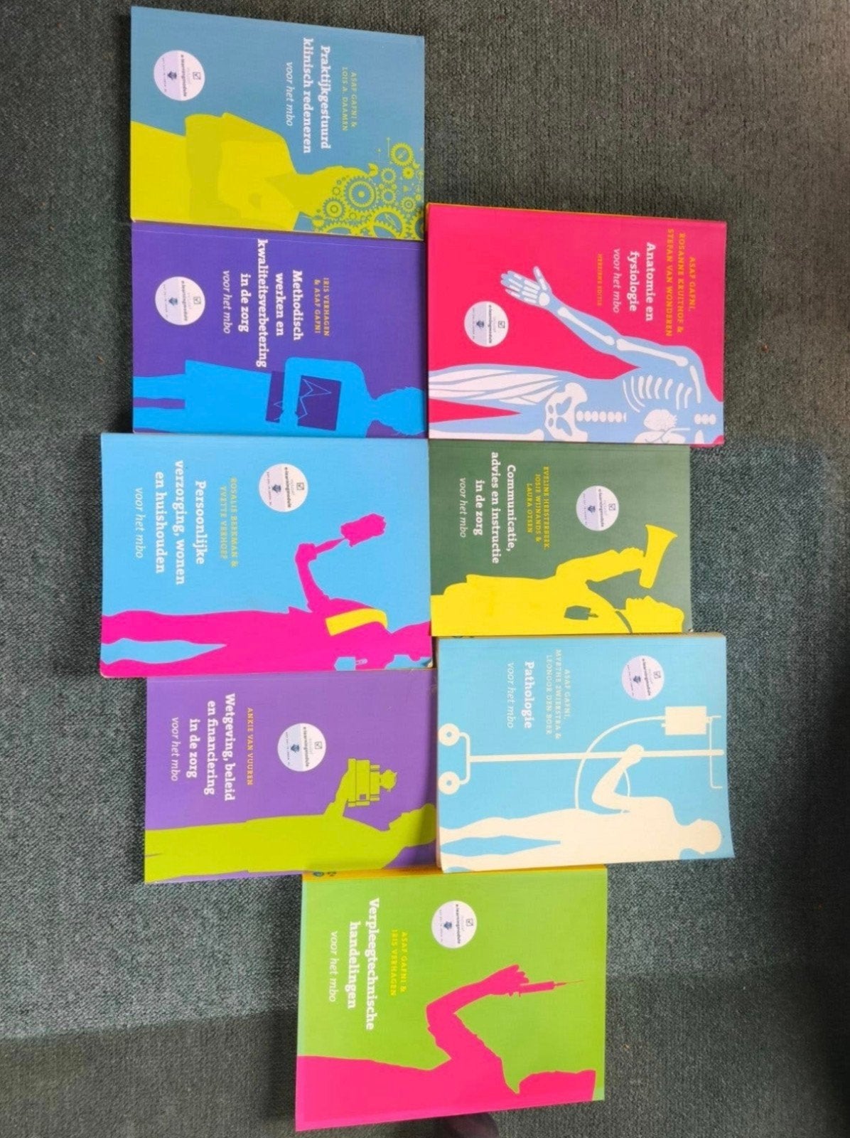 MBO Zorgboeken bundel, Ophalen of Verzenden, Zo goed als nieuw, MBO, Ankie van Vliet
