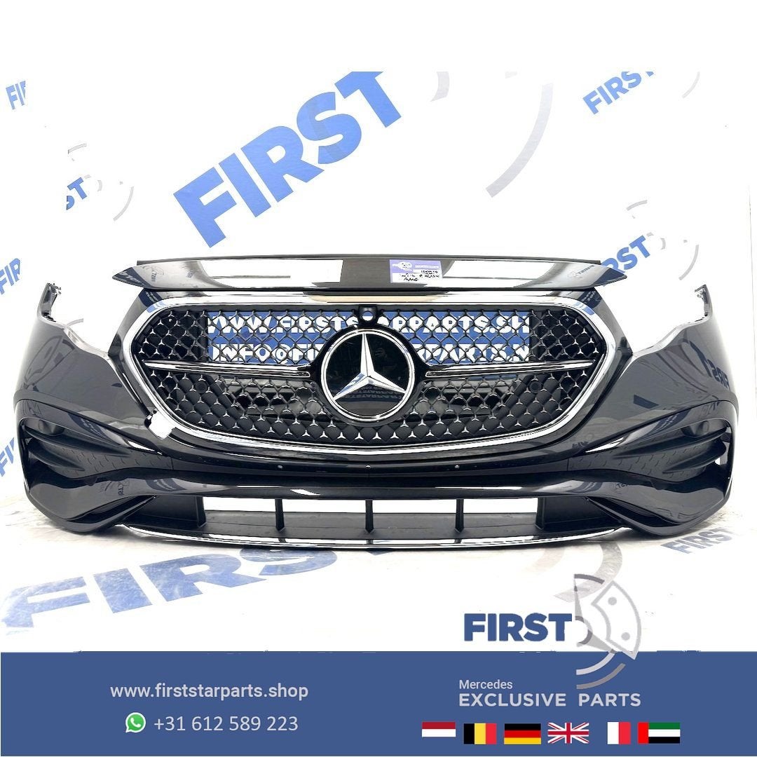 W214 AMG BUMPER MERCEDES E KLASSE VOORBUMPER BUMPER COMPLEET, Auto-onderdelen, Carrosserie en Plaatwerk, Gebruikt, -, Voor, Ophalen of Verzenden