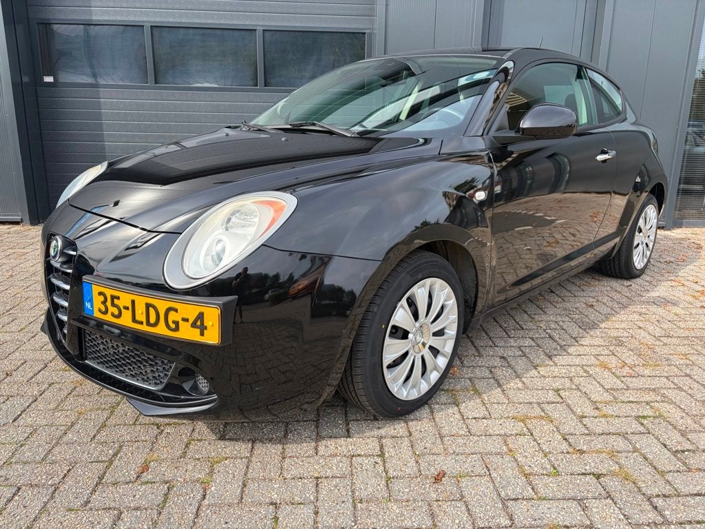 Alfa Romeo MiTo 1.4 Progression, New-D-riem, Airco, Elektr p, Auto's, Euro 5, Gebruikt, 4 cilinders, Zwart