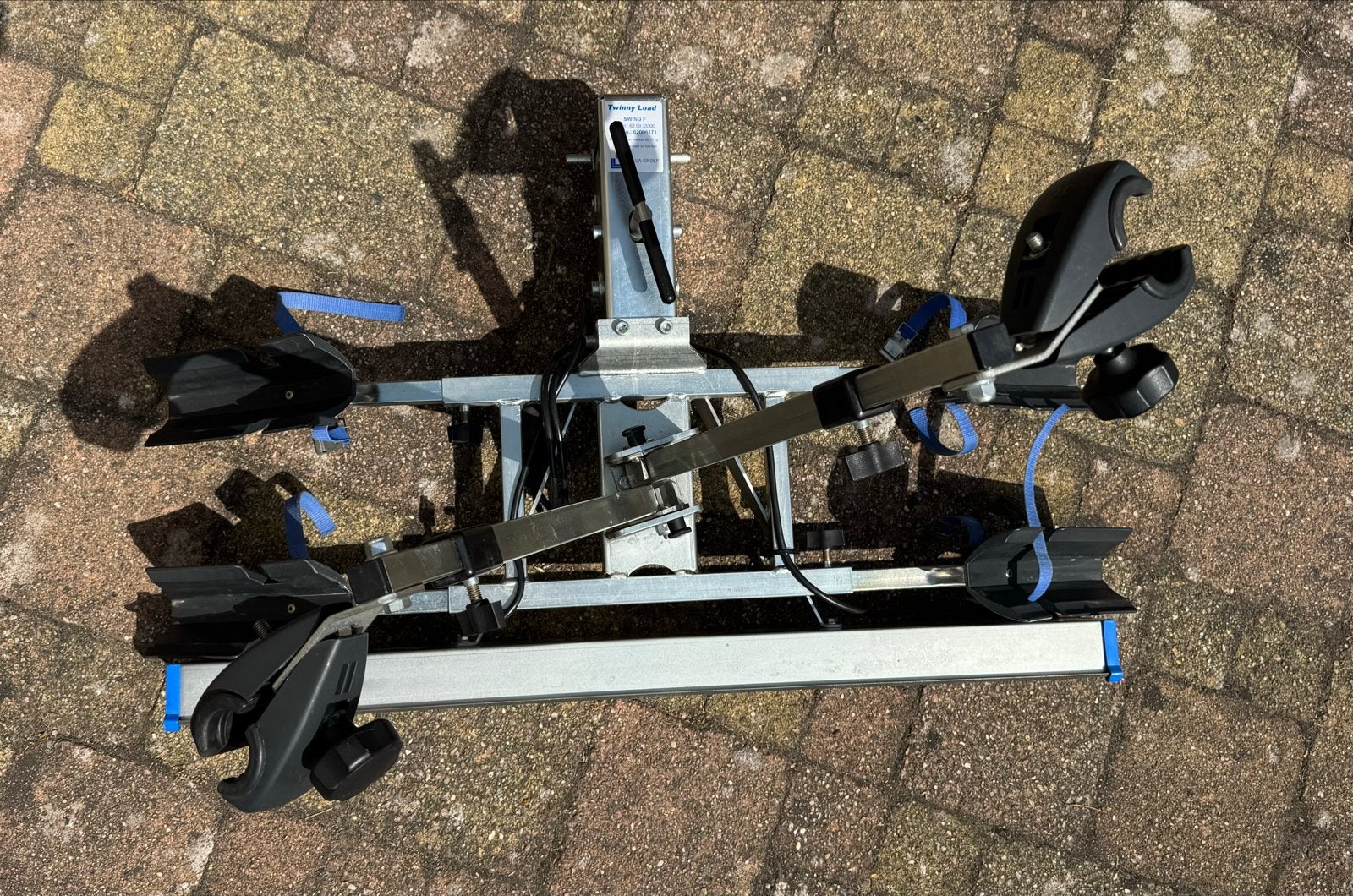 Twinny Load SWING F trekhaak fietsendrager, Auto diversen, Fietsendragers, Ophalen, 2 fietsen, Gebruikt, Trekhaakdrager