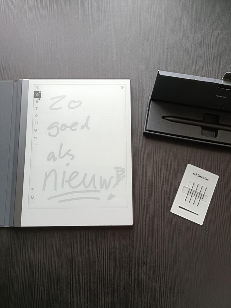 Remarkable 2 - in prachtige staat!, Computers en Software, Tekentablets, Verzenden, Zo goed als nieuw, Draadloos, Remarkable II