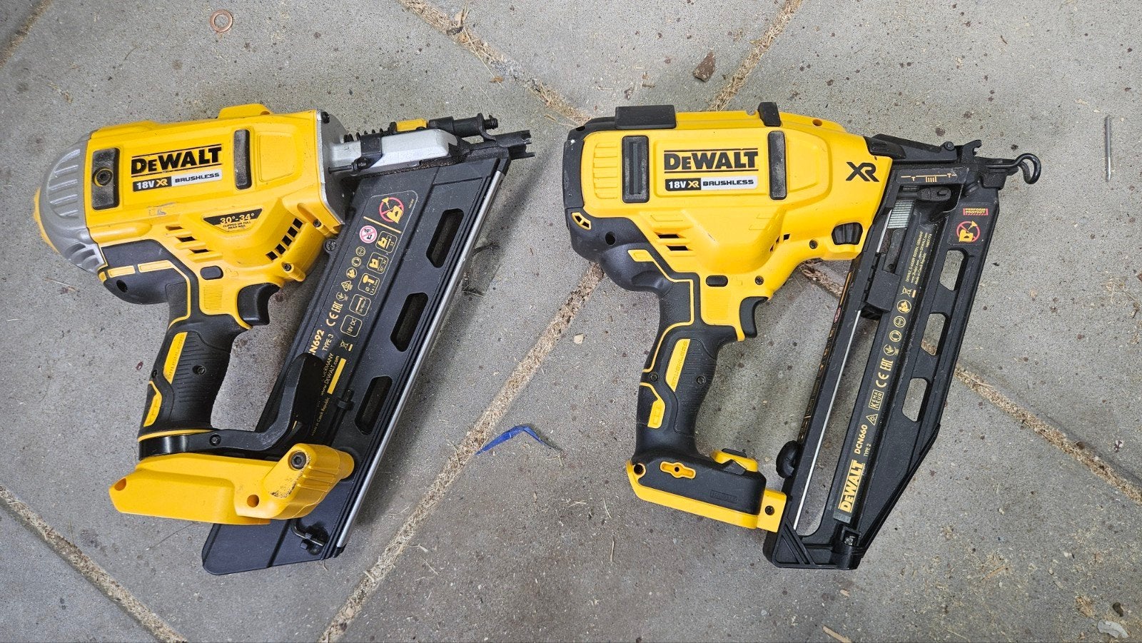 Dewalt DCN660 & DCN692 tackers 18V (body's), Doe-het-zelf en Verbouw, Gereedschap | Overige machines, Ophalen, Zo goed als nieuw