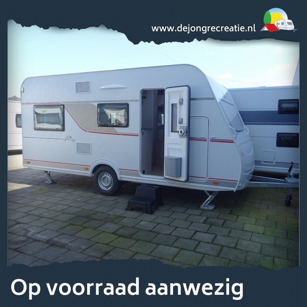 Bürstner Premio Plus 440 TK (bj 2023), Caravans en Kamperen, Caravans, Disselslot, Bedrijf, Bürstner, 4 tot 5 meter