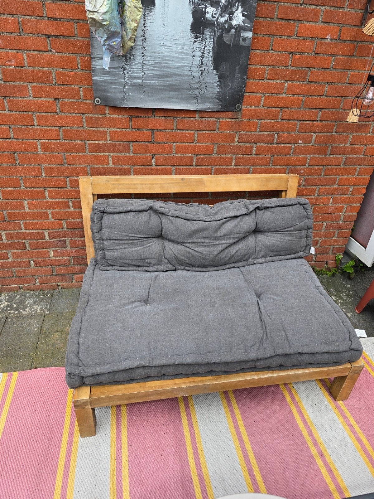 Tuinbank, Tuin en Terras, Ophalen, Gebruikt