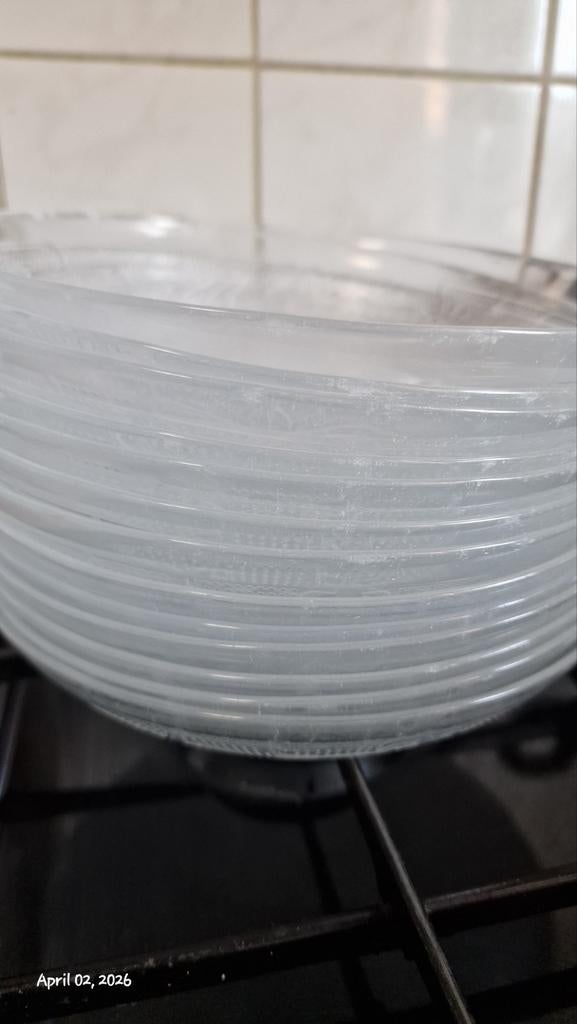 Set van 12 eetborden, 20cm diameter, Ophalen