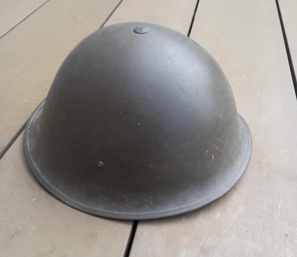 Turtle helm MKIII Engels Canadees WW2, Ophalen, Engeland, Helm of Baret