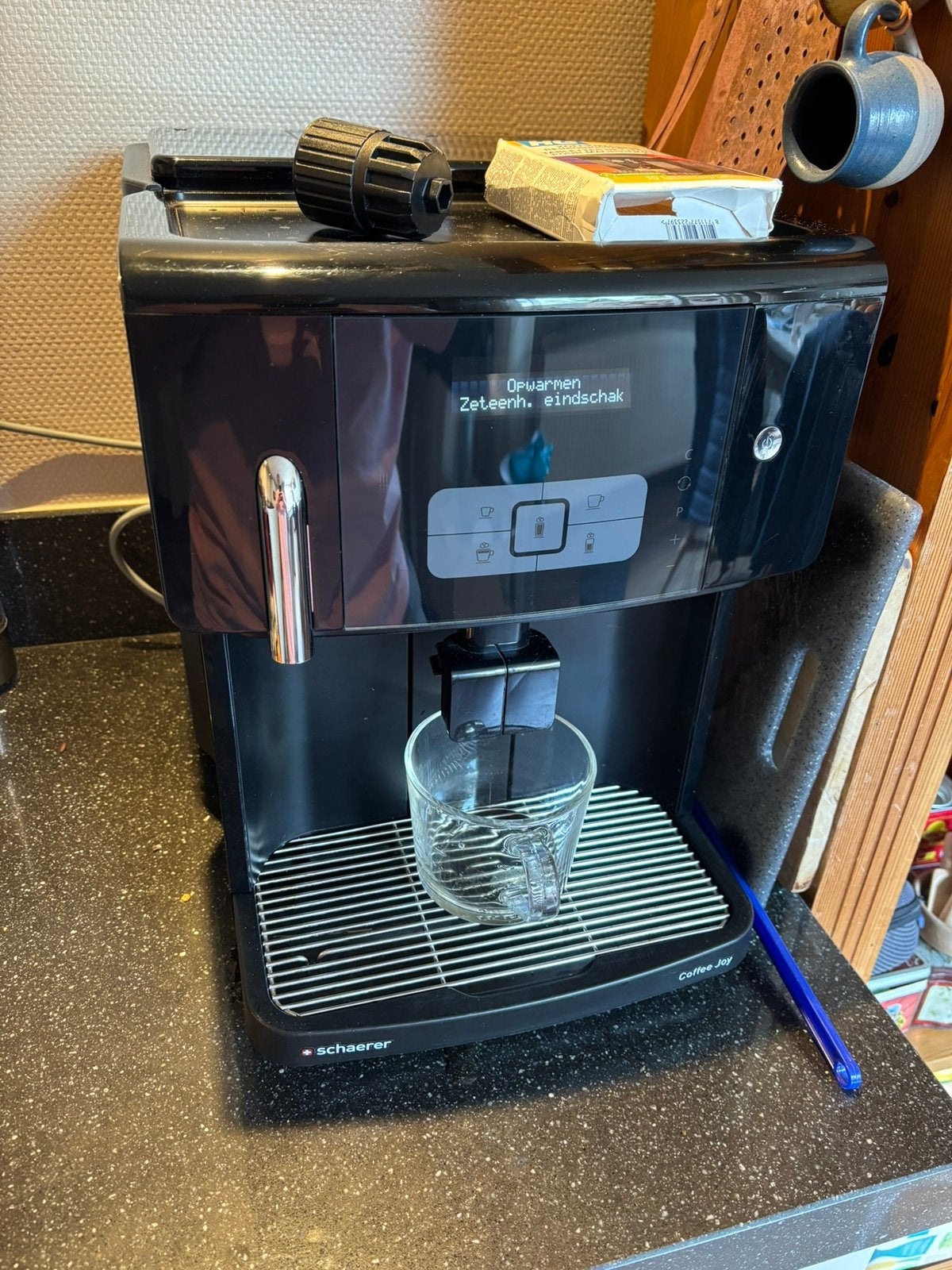 Schaerer Coffee Joy bonenautomaat, Ophalen of Verzenden, Gebruikt, Koffiemachine, Koffiebonen