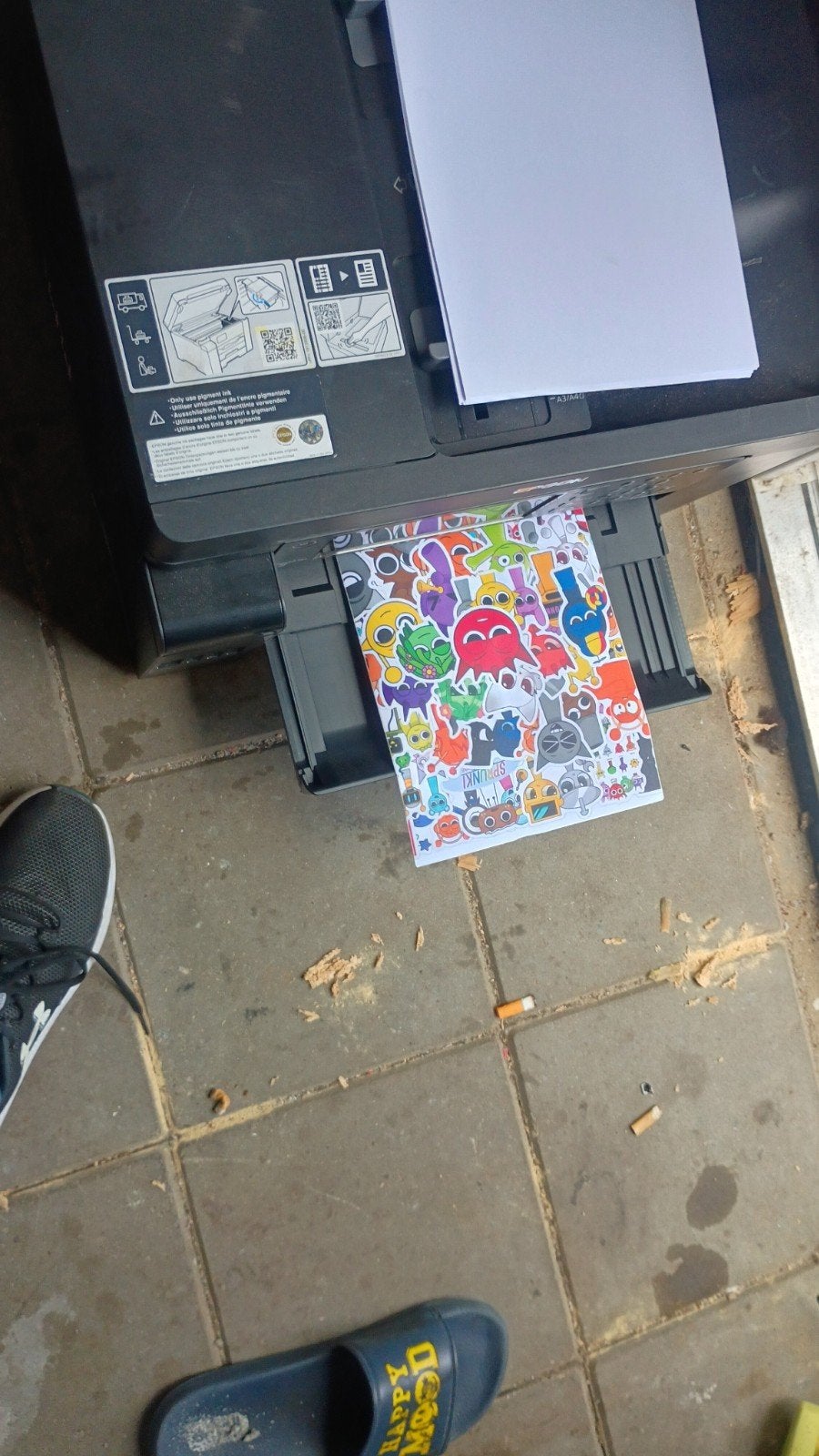 Epson ET-16650 EcoTank All-in-One Printer, Computers en Software, Printers, Gebruikt, All-in-one, Draadloos, Ophalen of Verzenden