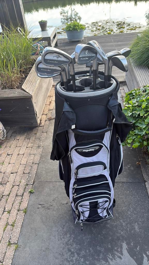 Powerbilt heren golfset met Skymax putter, Sport en Fitness, Golf, Ophalen, Gebruikt, Set, Overige merken