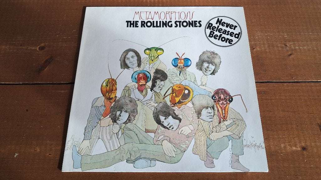 lp album The Rolling Stones ‎- Metamorphosis, Cd's en Dvd's, LP, Gebruikt, Blues Rock, Complilatie