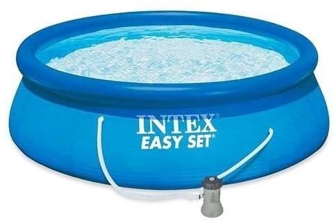 intex easy set, Tuin en Terras, Ophalen, Minder dan 80 cm, Opblaaszwembad, Rond