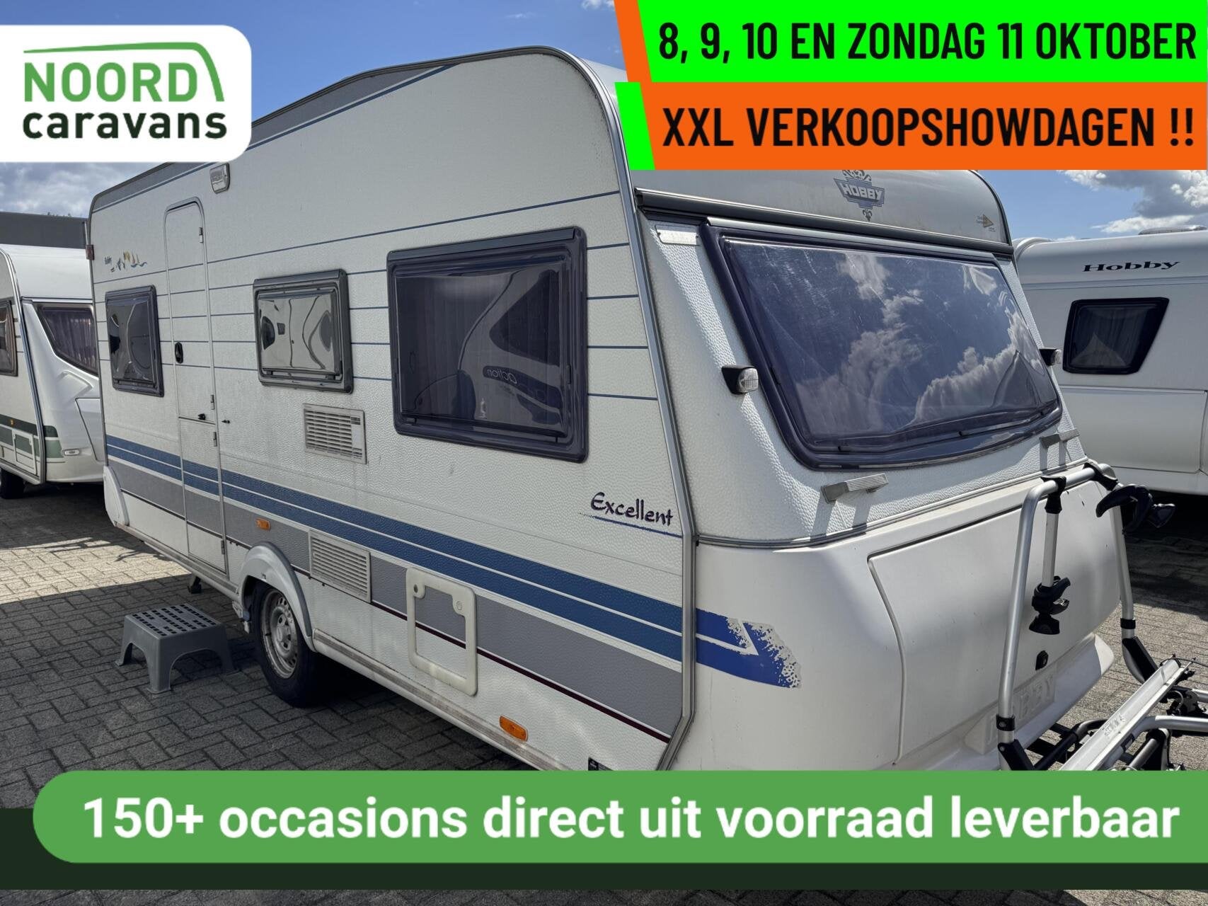 Hobby 450 - XXL VERKOOPSHOW 8,9,10 & 11 OKT. 10-17 UUR, Rondzit, Hobby, Bedrijf, Hordeur