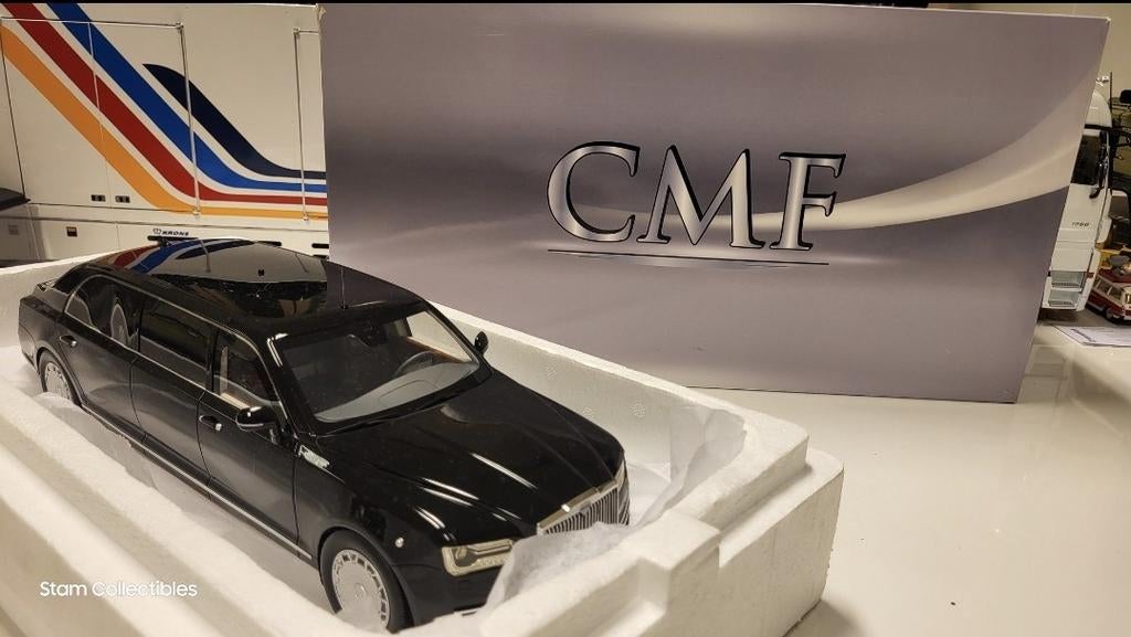 CMF Aurus Senat L700 Limousine Black, Overige merken, Auto, Ophalen of Verzenden, Zo goed als nieuw