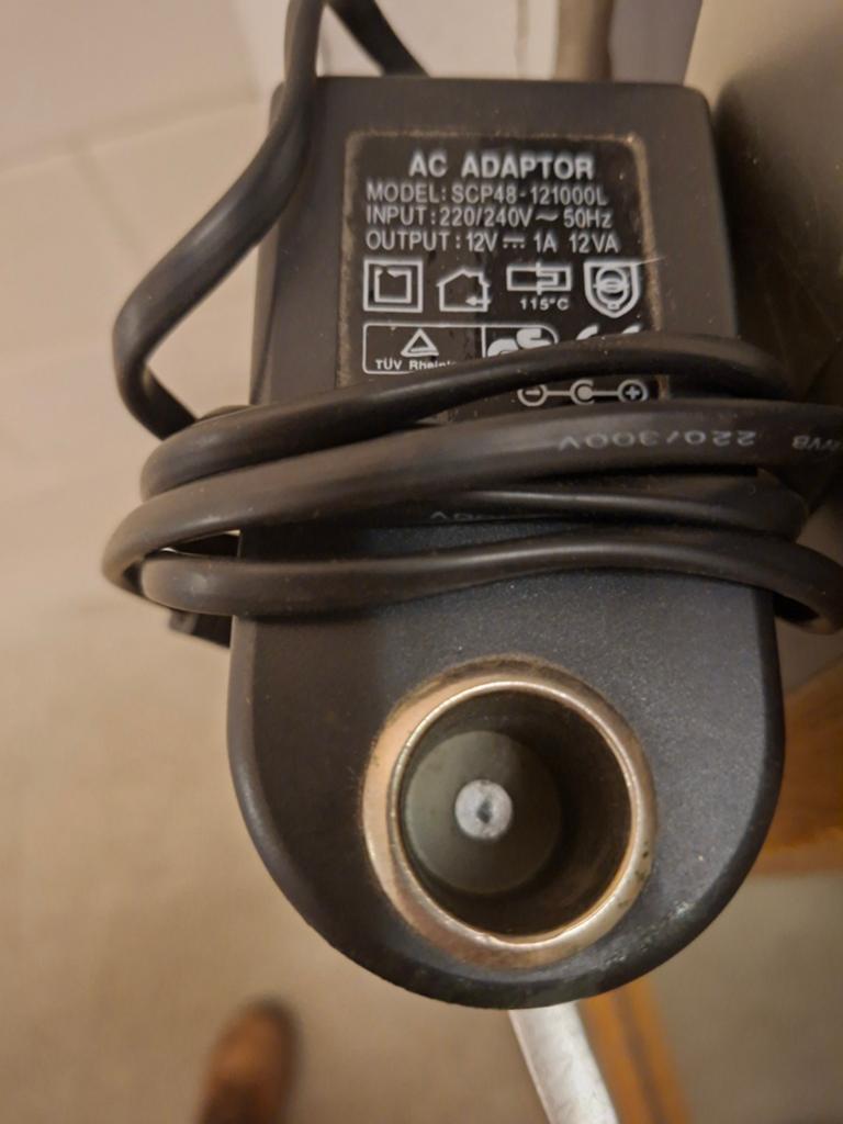 AC Adapter 220V naar 12V - SCP48-121000L, Ophalen of Verzenden
