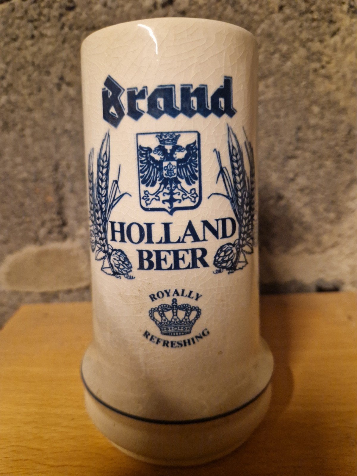 Vintage Brand Holland Beer keramische pul, Antiek en Kunst, Ophalen