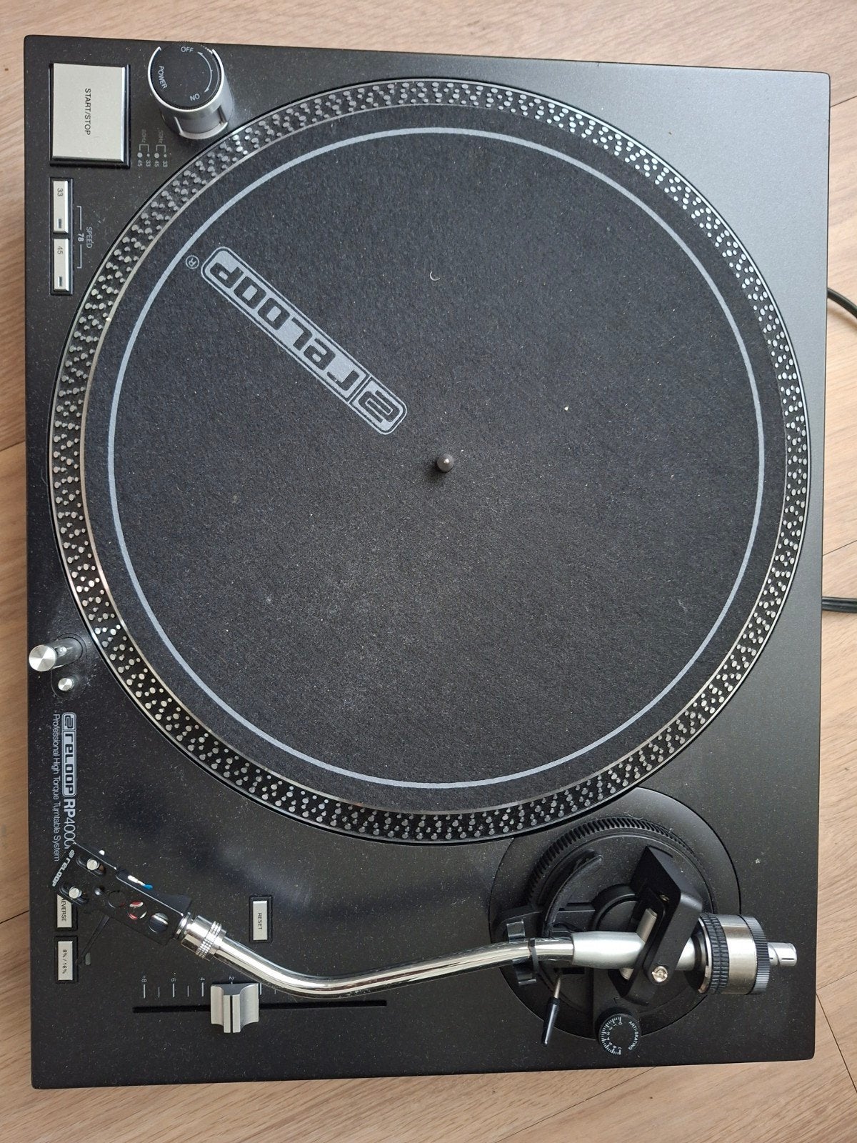 Reloop RP4000MK2 Draaitafel - Zo goed als nieuw, Overige merken, Pitch-regelaar, Ophalen of Verzenden, Zo goed als nieuw