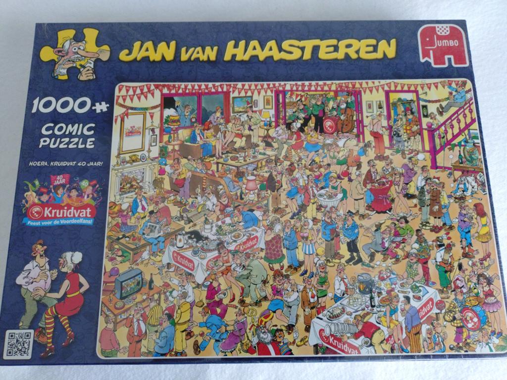 Jan van Haasteren Kruidvat 40 jaar, Ophalen of Verzenden, 500 t/m 1500 stukjes, Nieuw