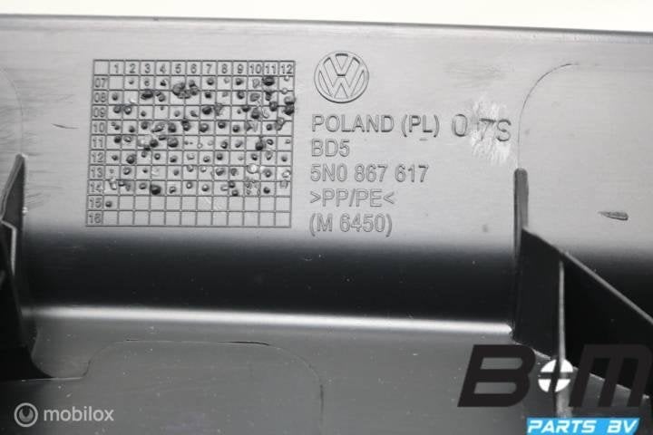 Hemel afsluitstrip VW Tiguan 5N 5N0867617, Gebruikt
