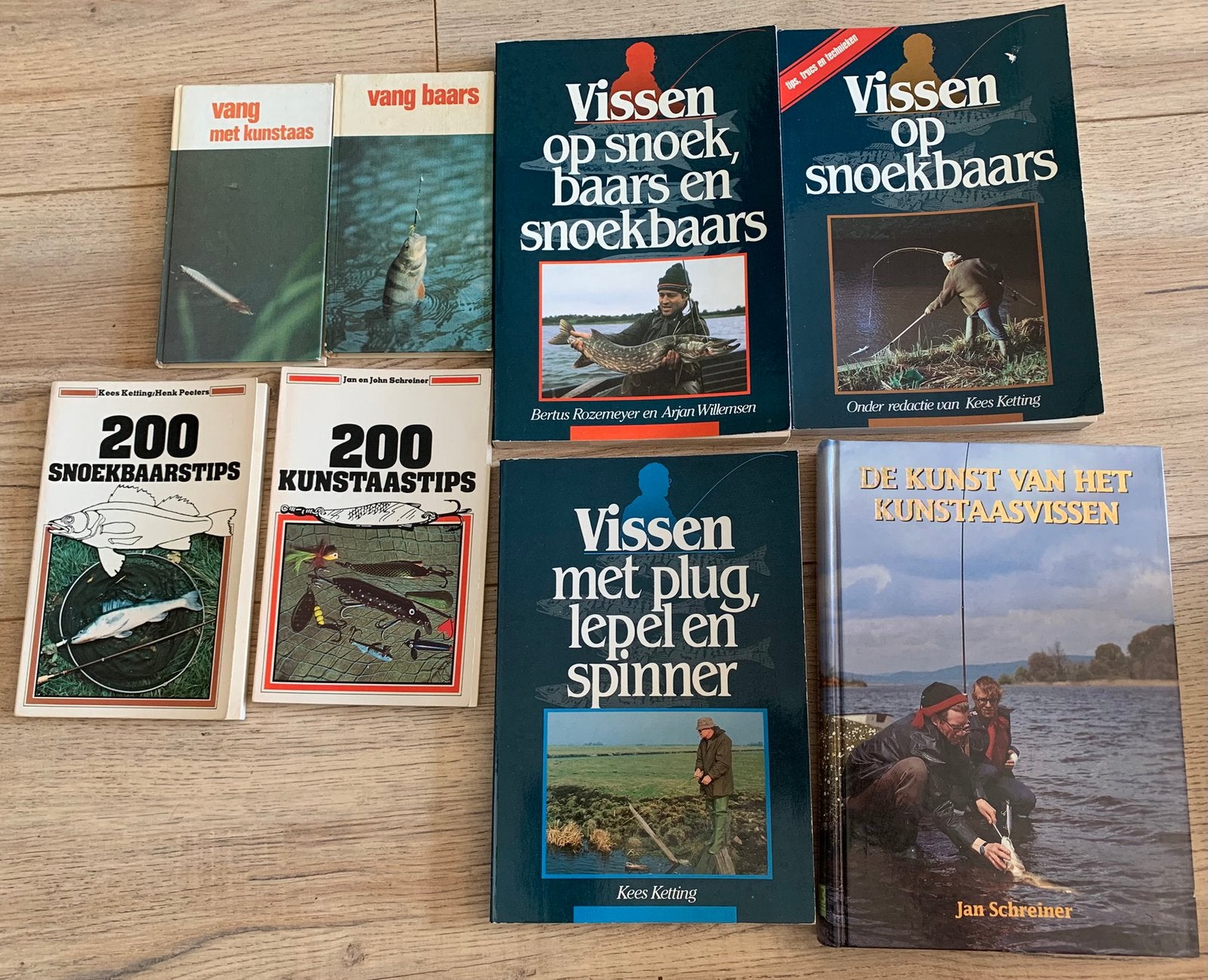 Hengelsport visboeken jan schreiner kunstaas kunstaasvissen, Ophalen of Verzenden, Zo goed als nieuw, Overige typen