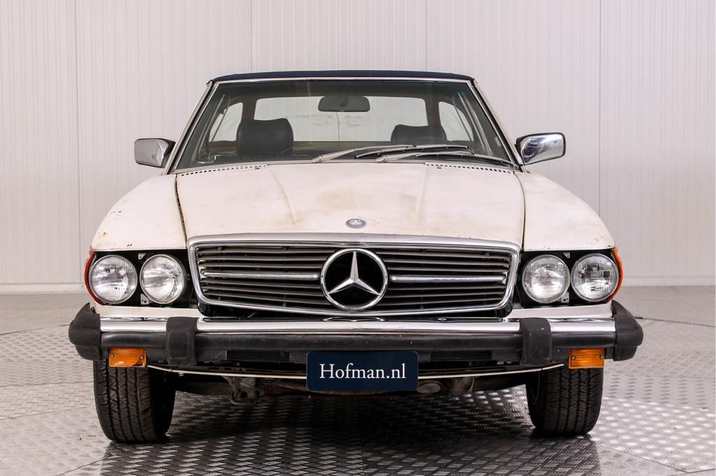 Mercedes-Benz 380SL Roadster (bj 1982, automaat), Auto's, Automaat, Gebruikt, 8 cilinders, Cabriolet
