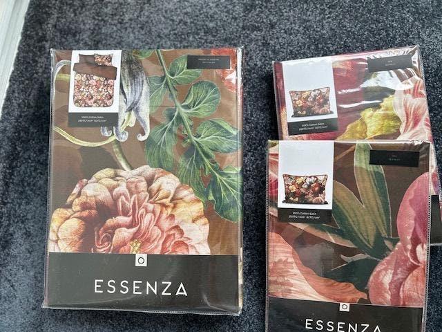 Essenza Dekbedovertrek 260 100% Satijn katoen, Essenza, Dekbedovertrek, Ophalen of Verzenden, Overige kleuren