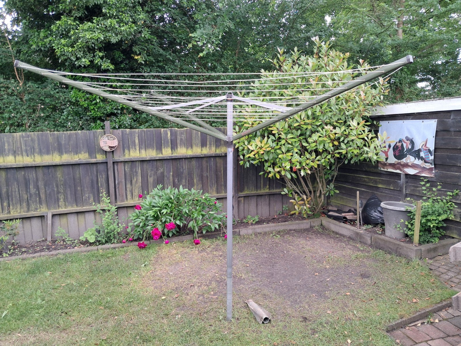 Brabantia Droogmolen - Gebruikt, Tuin en Terras, Droogmolens en Wasrekken, Ophalen of Verzenden, Gebruikt, Droogmolen