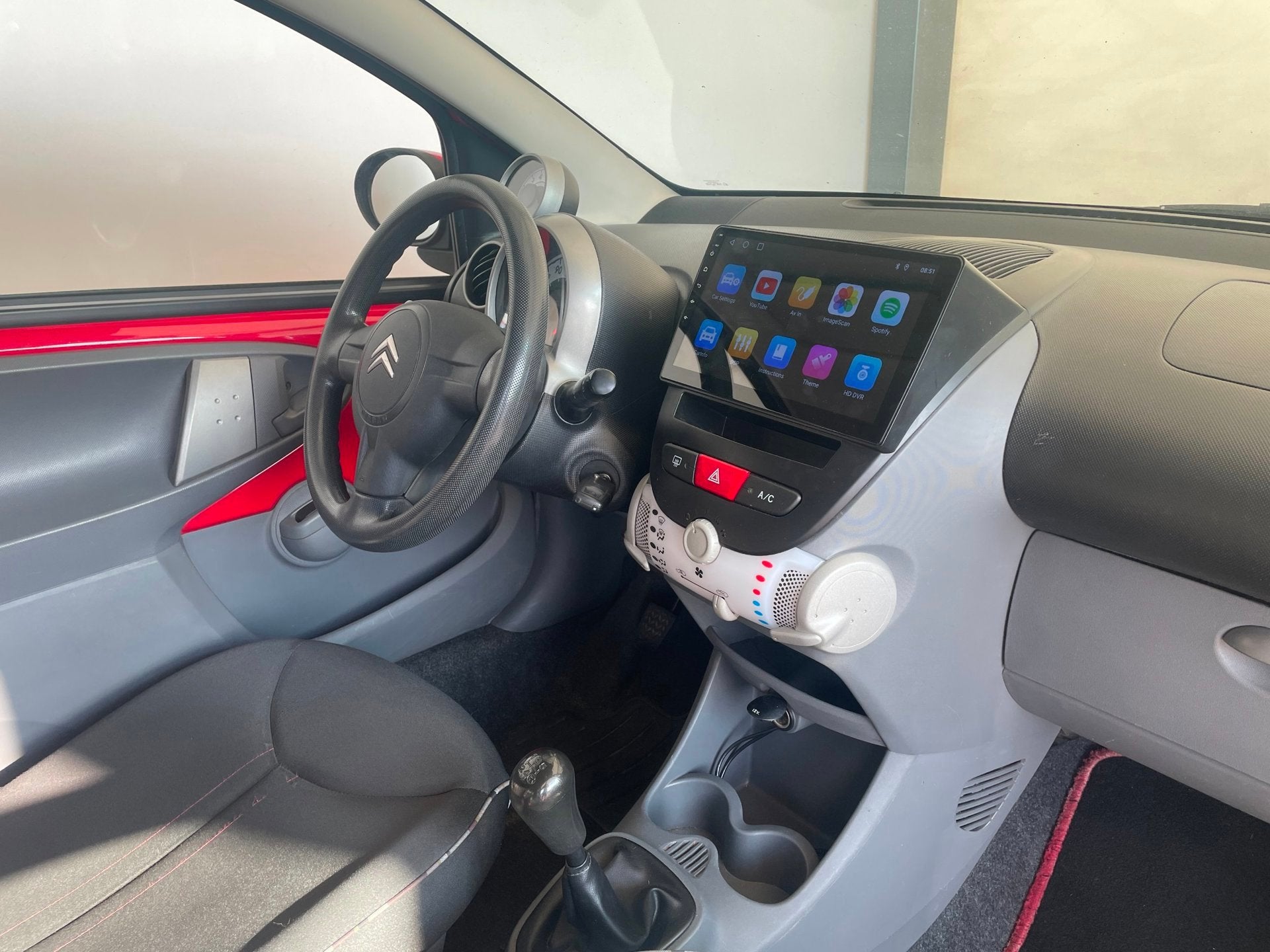 Citroen C1 1.0-12V Ambiance|Airco|Apple Carplay|Android Auto, Voorwielaandrijving, Euro 5, Stof, Gebruikt
