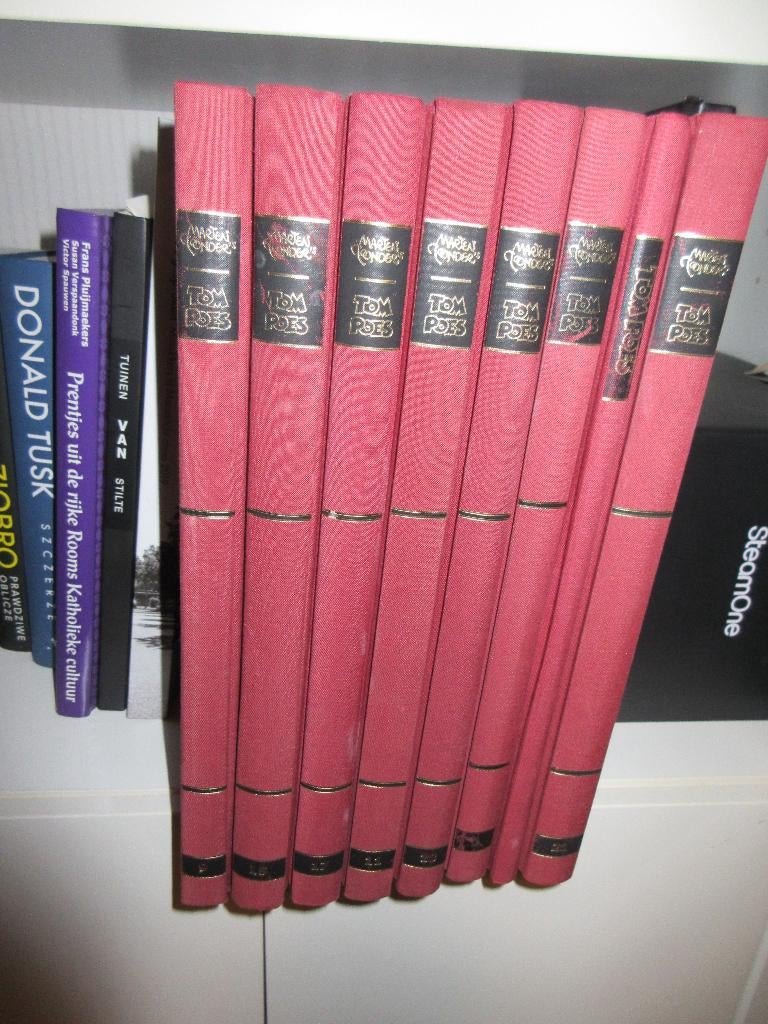 Avondturen van Tom Poes 8 delen als nieuw, Boeken, Marten Toonder, Ophalen of Verzenden, Zo goed als nieuw, Meerdere stripboeken