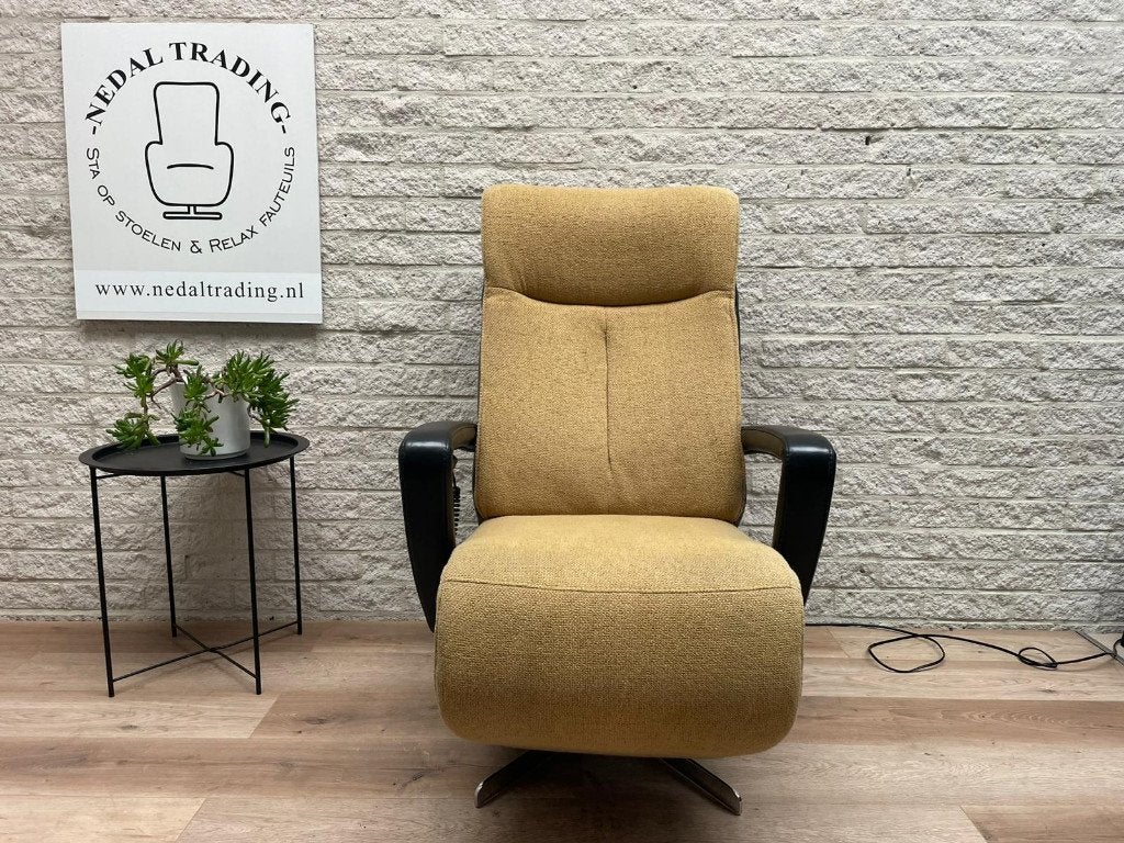 Prominent Stockholm sta op stoel verstelbare relax fauteuil, N, N, Minder dan 75 cm, Leer