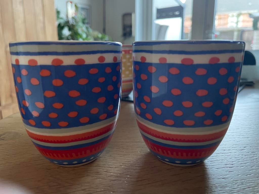 Oilily bekers taste of colors, Ophalen, Zo goed als nieuw