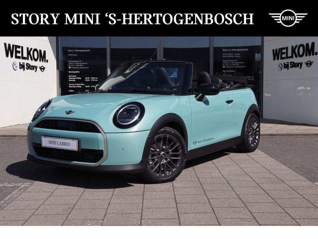 MINI Cabrio Cooper C Automaat / Favoured / Pakket S / 17" U-, 1998 cc, 15 km/l, 4 stoelen, Bedrijf