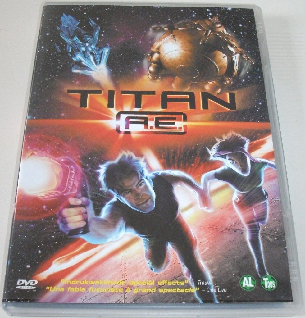 Dvd *** TITAN A.E. ***, Avontuur, Alle leeftijden, Nederlands, Ophalen of Verzenden