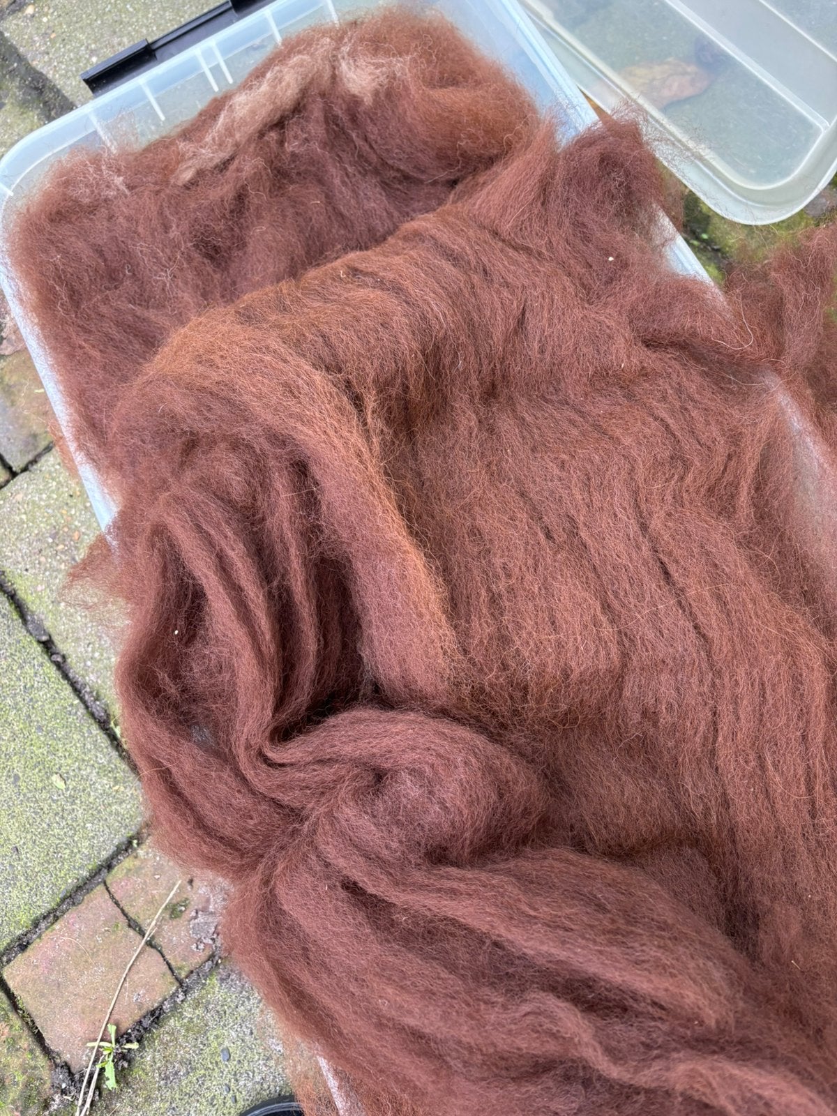 Alpaca wol Gesponnen en ongesponnen, Ophalen of Verzenden, Nieuw, Spinwol