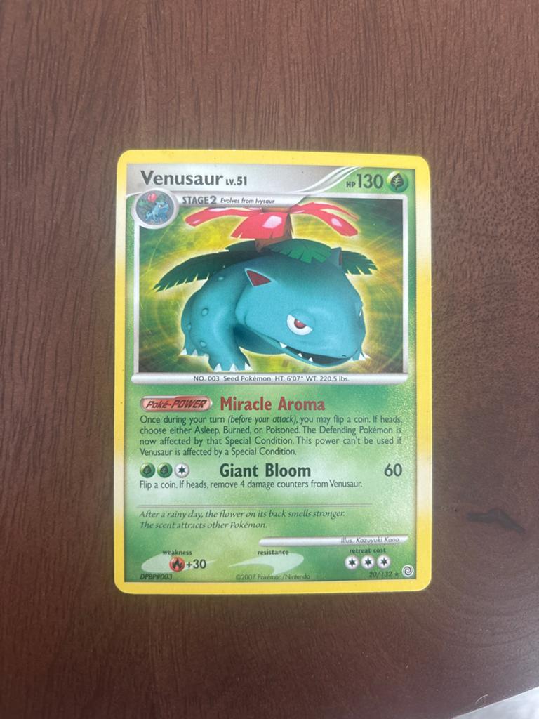 Venusaur Pokémon Kaart - Stage 2 - HP 130, Hobby en Vrije tijd, Verzamelkaartspellen | Pokémon, Ophalen of Verzenden, Gebruikt