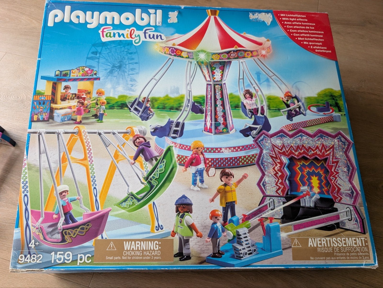 Playmobil Family Fun Kermis Set (9482) - Compleet!, Ophalen of Verzenden, Zo goed als nieuw, Jongen of Meisje