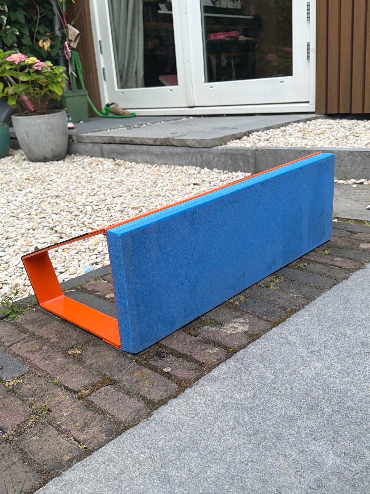 Street Bouncer ProPushSport hockey Rebounder, Ophalen, Zo goed als nieuw