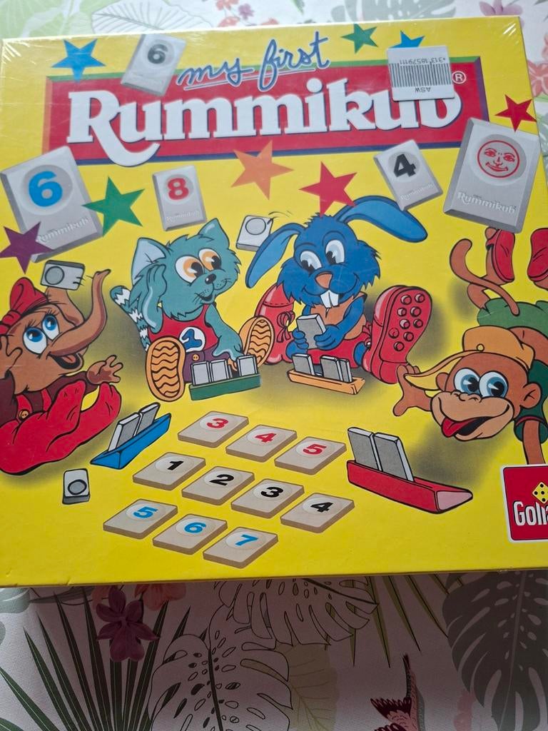 2 x My first rummikub 1 x in sealing en 1 x als nieuw, Ophalen of Verzenden, Nieuw