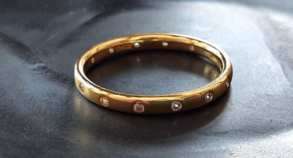 Gave goudkl. rijring maat 17.7mm, Overige materialen, Ut, Nieuw, Ophalen of Verzenden