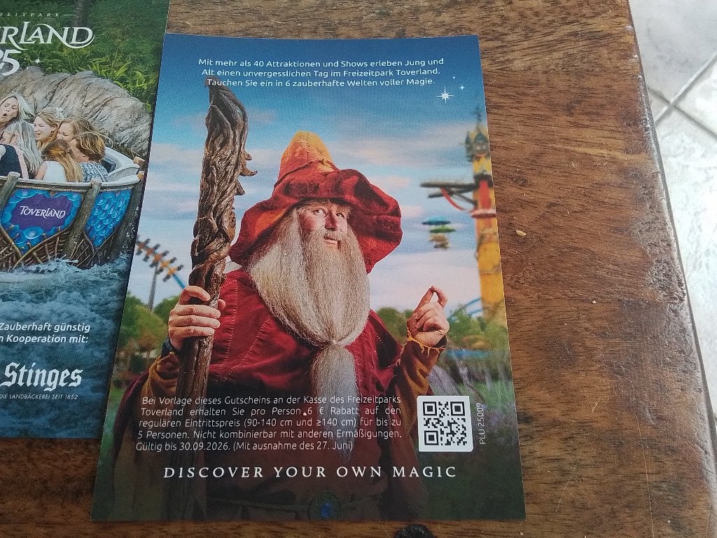 Pretpark kaartjes korting gratis wel ophalen, Tickets en Kaartjes, Drie personen of meer, Kortingskaart