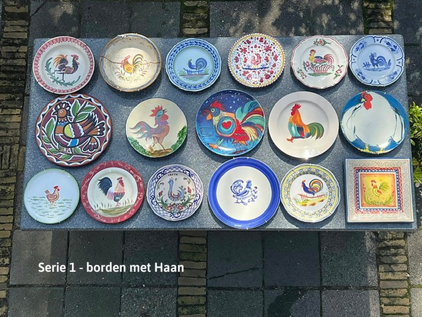 Wandborden Haan - vintage, kunst, ludieke verzameling, Ophalen