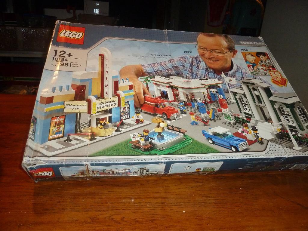 Lego 10184 Town Plan compleet met handleidingen en OVP, Kinderen en Baby's, Speelgoed | Duplo en Lego, Compleet, Lego, Ophalen of Verzenden