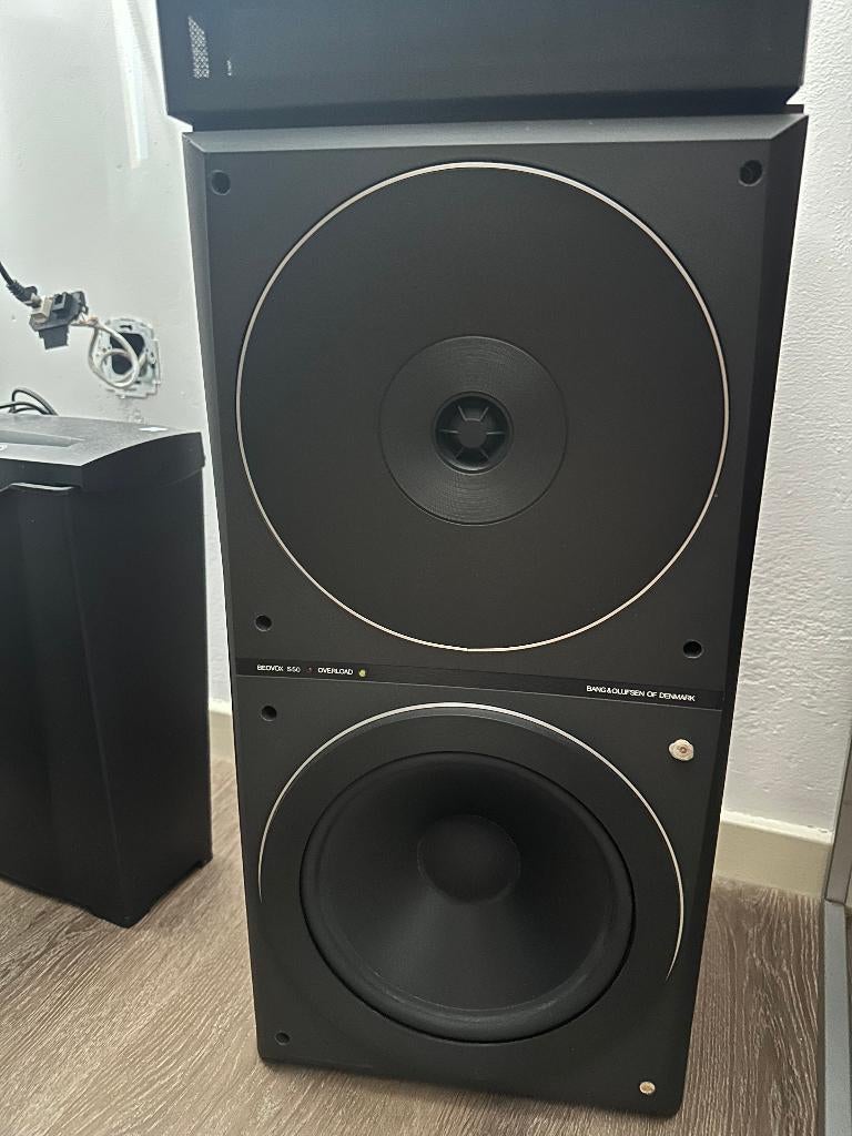 Bang & Olufsen - Beovox S50 Speakers, Audio, Tv en Foto, Gebruikt, Minder dan 60 watt, Front, Rear of Stereo speakers, Ophalen