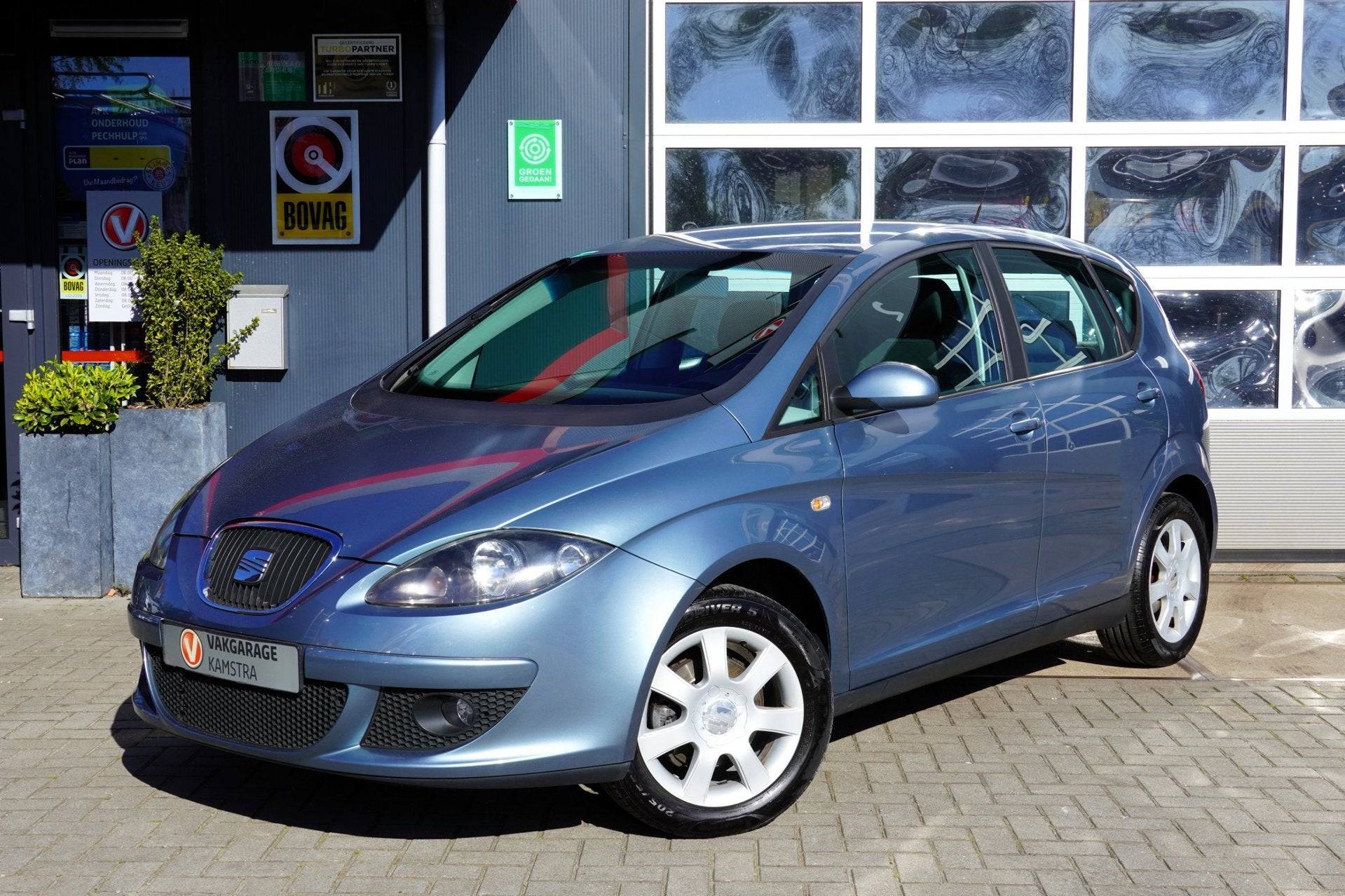 Seat Altea 1.6 Reference Cruise/LM/Goed onderh/APK 04-2027!, Auto's, Gebruikt, 1295 kg, 4 cilinders, Blauw