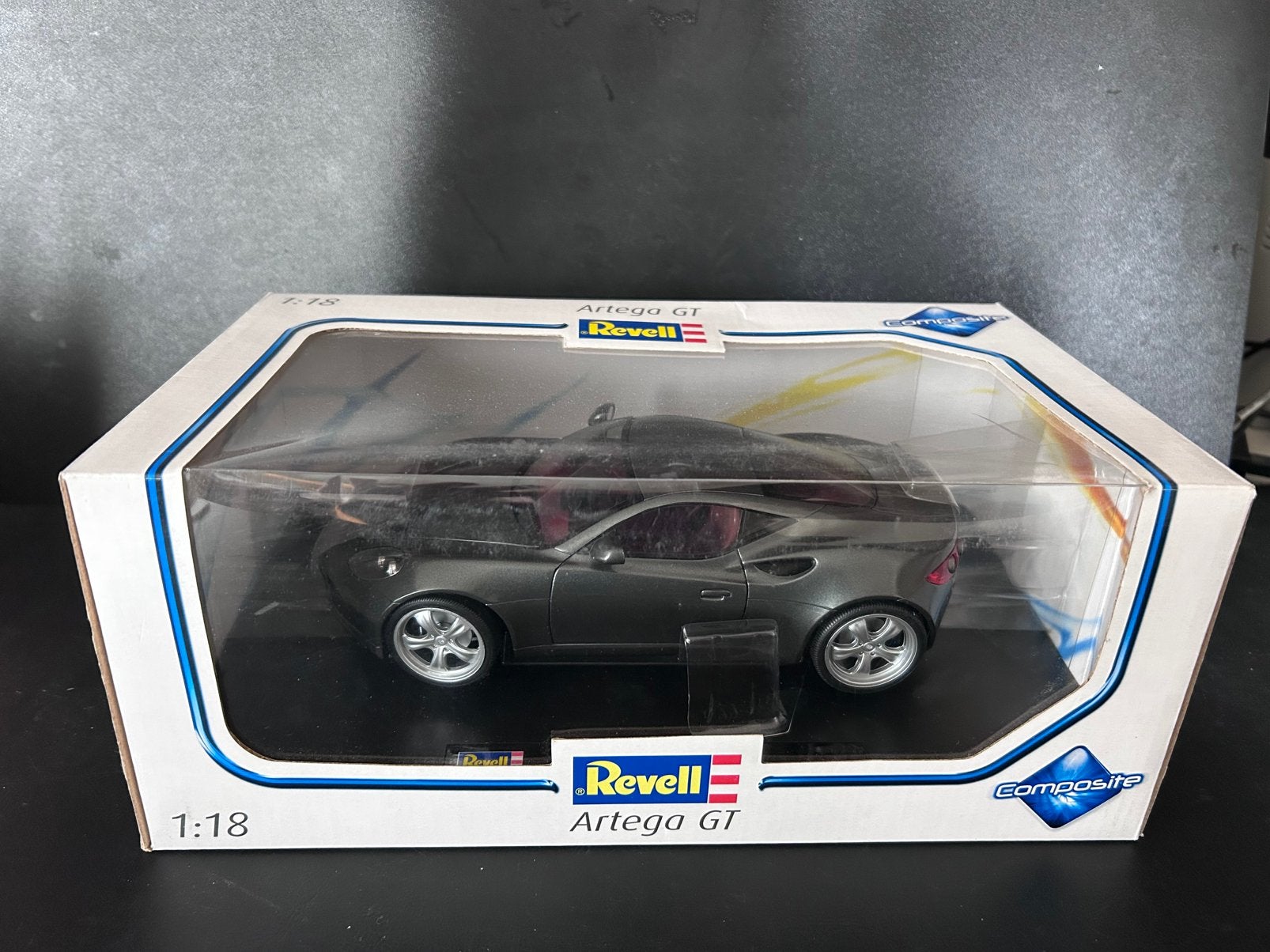 Artega GT Anthaciet - Revell in doos, Ophalen of Verzenden, Zo goed als nieuw, Revell